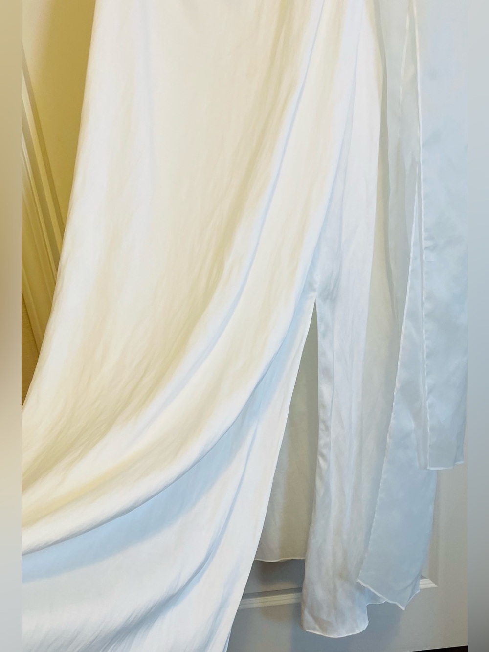 Reiss Ivory One-Shoulder Gown with Sculpted Bow - Picture 12 of 15